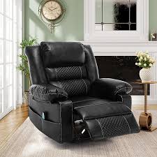 Leather Massage Recliner Chair